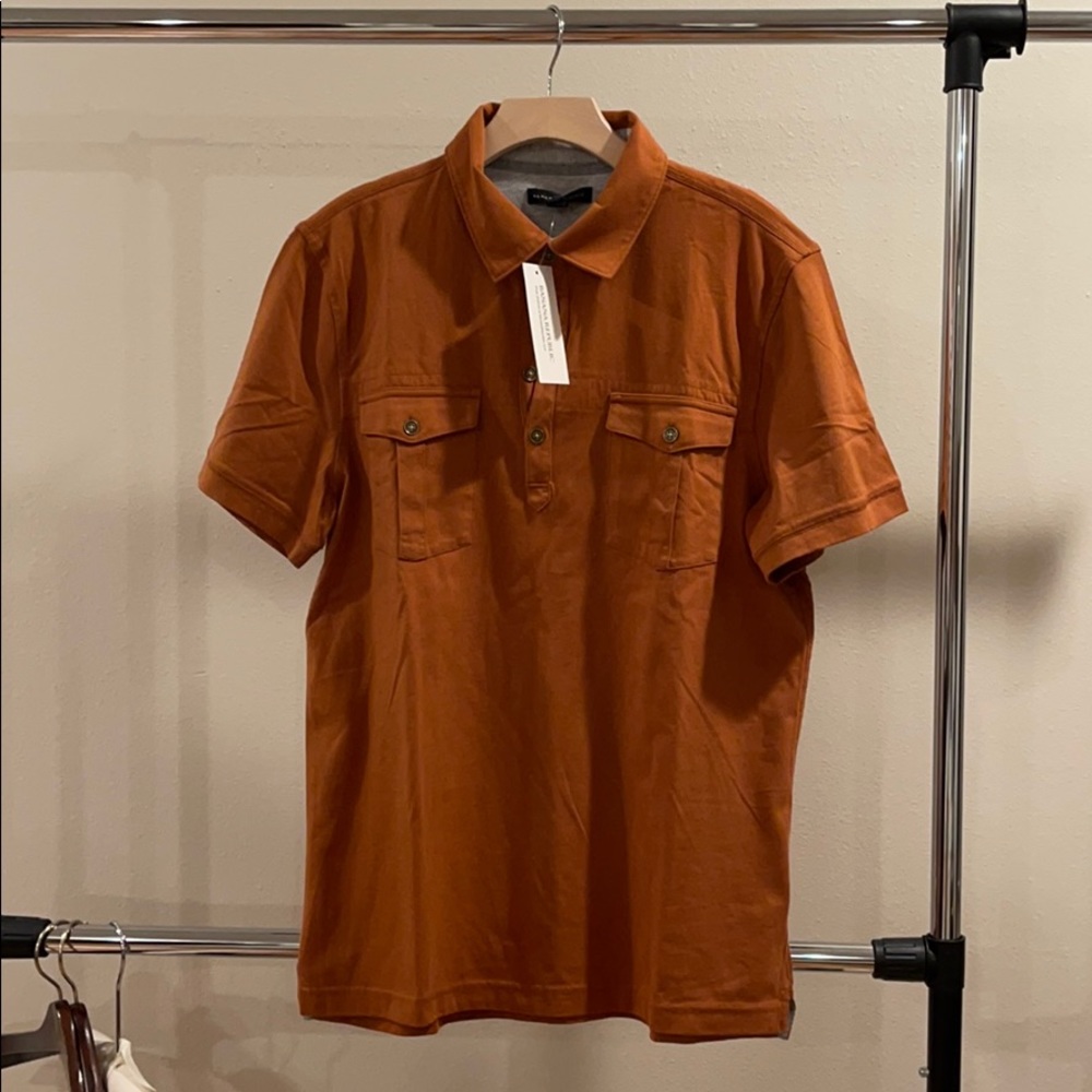 2 pocket polo shirt